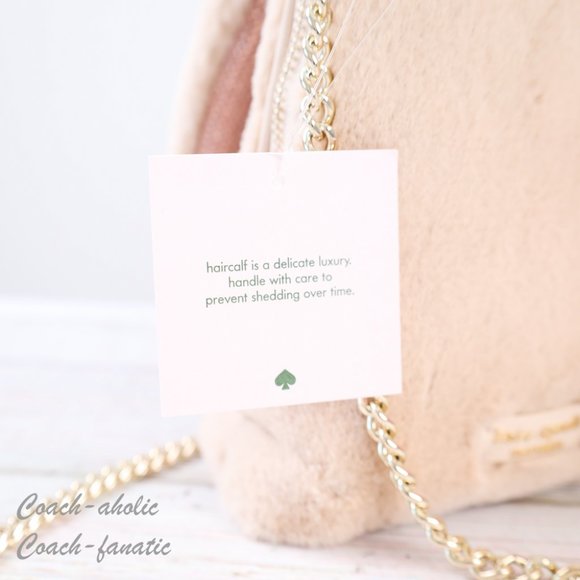 NWT Kate Spade BUNBUN Faux Fur 3D Bunny Rabbit Crossbody with Dust bag - Picture 7 of 13